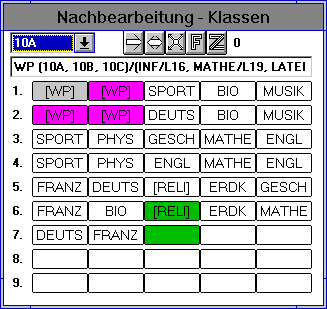 Figure: Active window for checking.